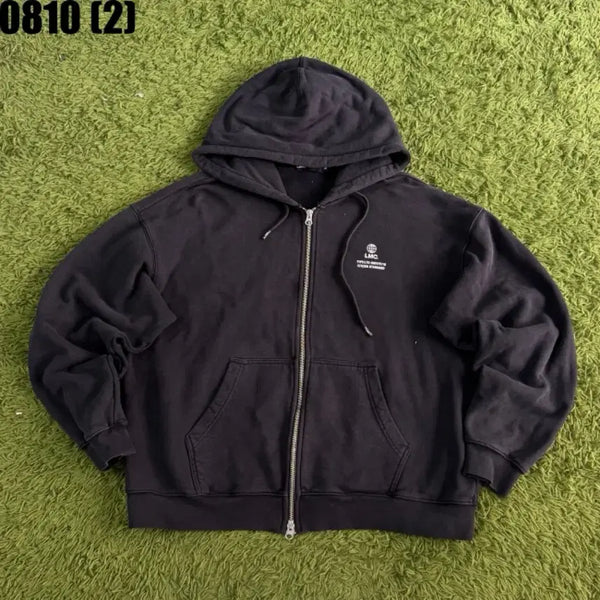 [BUNJANG] LMC Zip-Up Hoodie Black / LMC 후드집업 블랙