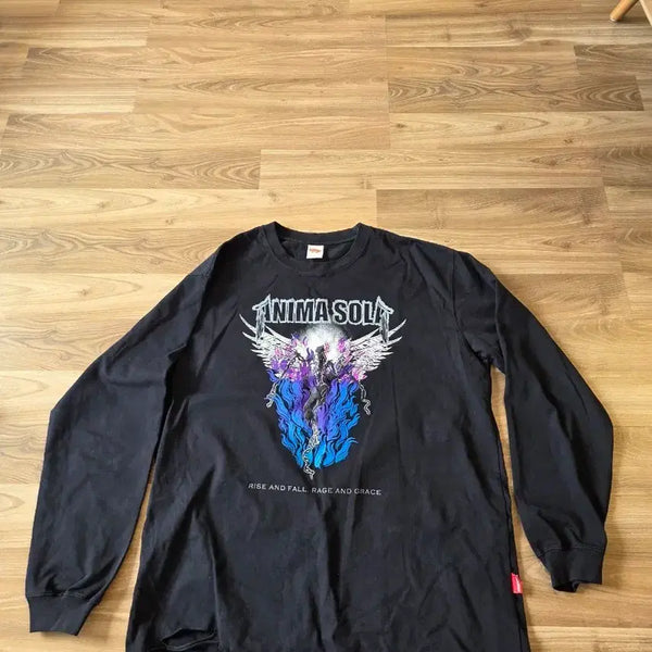 [BUNJANG] Blackout Long Sleeve T-Shirt / 블랙아웃 긴팔티셔츠