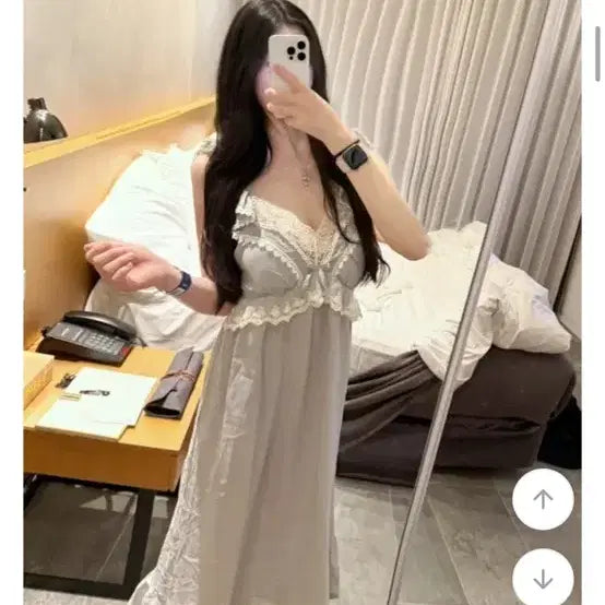 [BUNJANG] Women's Pajama Set (Gray) / 여성 잠옷 세트(그레이)