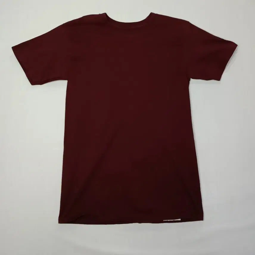 [BUNJANG] Champion Basic Logo Short Sleeve T-Shirt Burgundy S / 챔피온 기본 로고 반팔 티셔츠 버건디 S