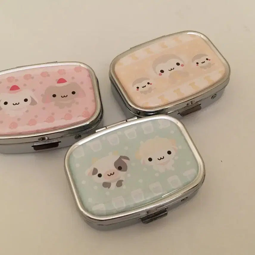 [BUNJANG] Hinakuu Rabbit Multi Tin Case Storage Box / 히나쿠우 멀티 틴케이스 토끼 보관함