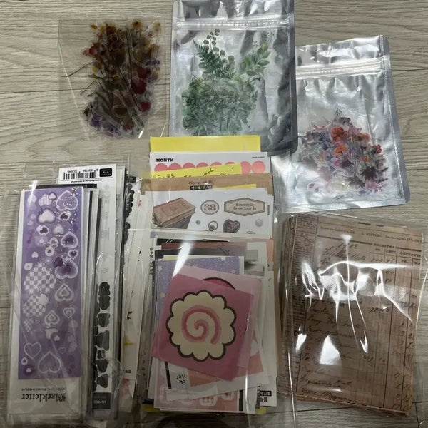 [BUNJANG] Diarizing Stickers and Supplies Bundle Set / 다꾸 스티커 다꾸 용품 일괄
