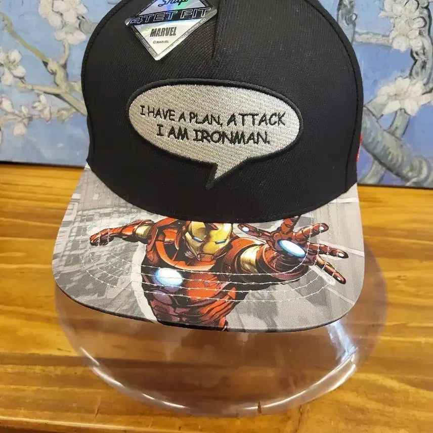 [BUNJANG] Marvel Iron Man Snapback / 마블 아이언맨 스냅백