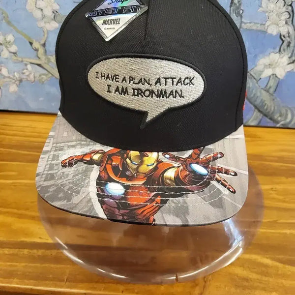 [BUNJANG] Marvel Iron Man Snapback / 마블 아이언맨 스냅백