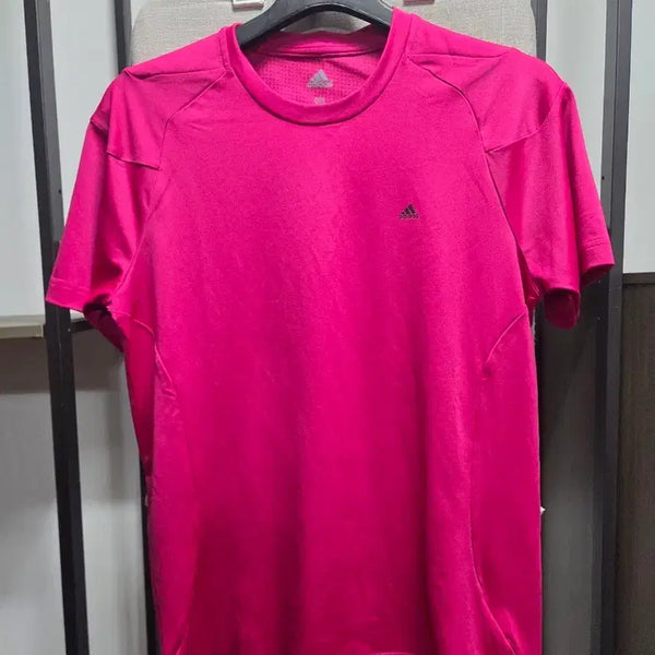[BUNJANG] Adidas Pink Short Sleeve T-Shirt / 아디다스 핑크 반팔 티셔츠
