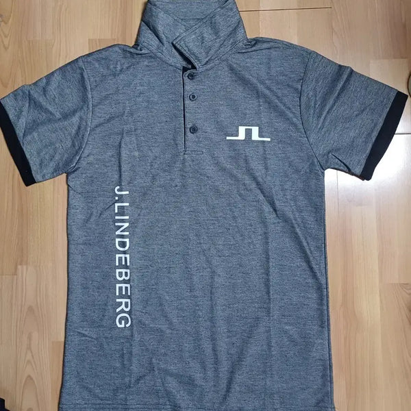 [BUNJANG] J.Lindeberg Men's Golf Short Sleeve T-Shirt Size M / 제이린드버그 남성 골프 반팔 티셔츠 M