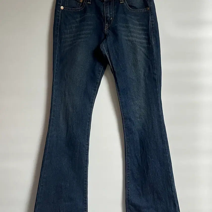 [BUNJANG] Levi's 518 Wide Bootcut Jeans Denim Pants Size 28 / 리바이스 518 와이드 부츠컷 플레어진 데님 팬츠 청바지 28