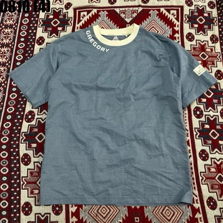 [BUNJANG] Gregory Blue T-Shirt / 그레고리 반팔 티셔츠 블루