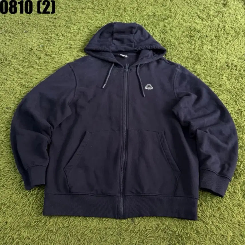 [BUNJANG] Kappa Hooded Zip-Up Jacket / 카파 후드집업
