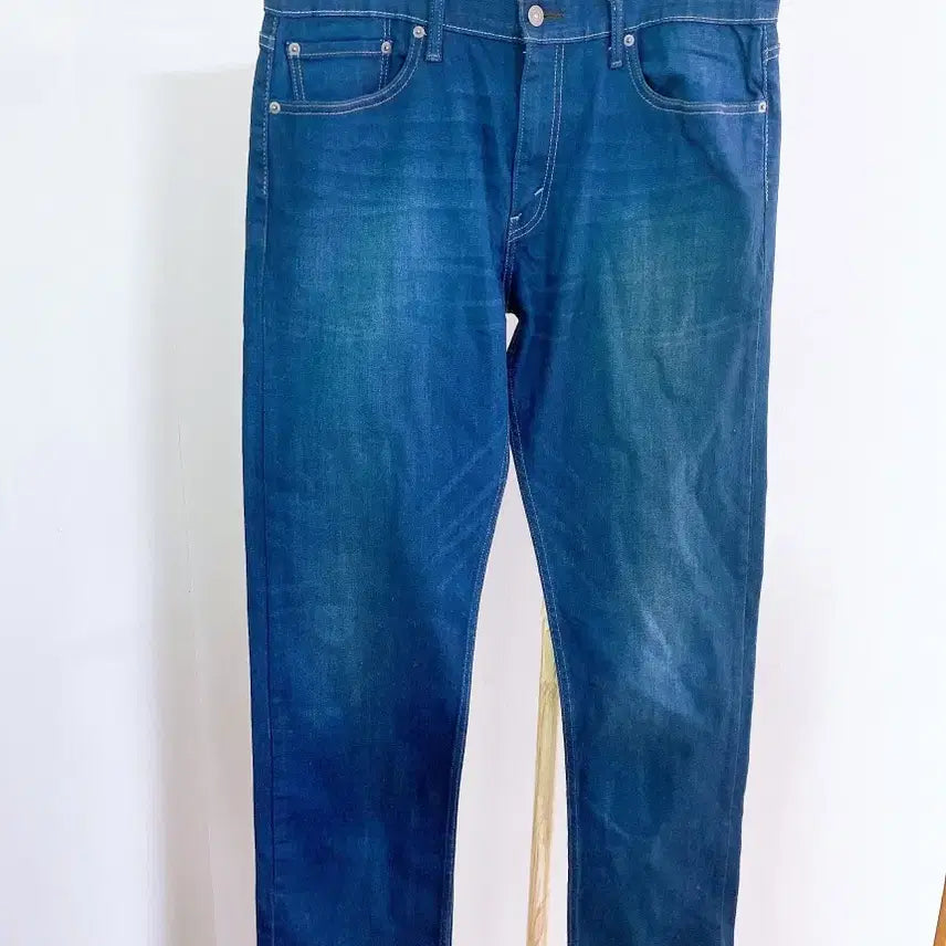 [BUNJANG] Levi's 504 Men's Stretch Jeans 34 Inch / 몽빈티지(34인치)리바이스504남자스판진청바지