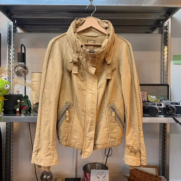 [BUNJANG] Marithé + François Girbaud 00s Parachute Jacket / 00S 마리떼 프랑소와 저버드 파라슈트 자켓 스트링 디테일 L