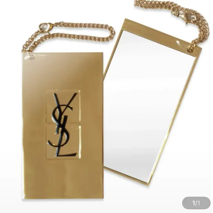 [BUNJANG] Yves Saint Laurent Keyring Hand Mirror / <미사용 새상품> 입생로랑 키링 손거울