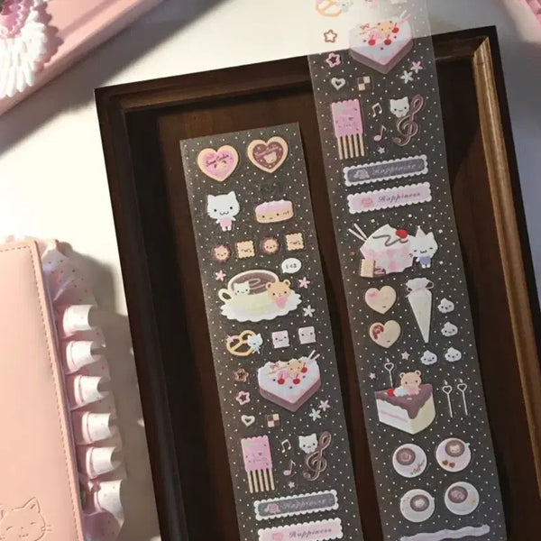[BUNJANG] Lien Afternoon Tea Kiss Cut Sticker / 리엔의 에프터눈 티 키스컷