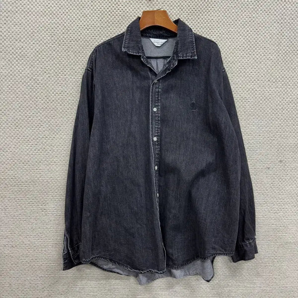[BUNJANG] LAPOETSTORE Denim Shirt L / 라퍼지스토어 데님 셔츠 L H01536