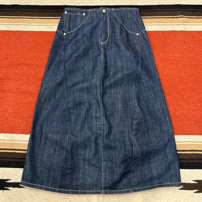 [BUNJANG] Levi's Engineered Jeans Cinch Back Skirt / 리바이스 엔지니어드진 신치백 스커트
