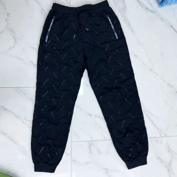 [BUNJANG] Quilted Jogger Padded Pants Black / 상태좋음) 조거 패딩 바지