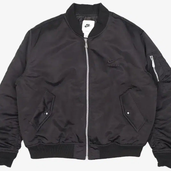 [BUNJANG] Nike Air Bomber Jacket Black / 나이키 에어 봄버 자켓 블랙