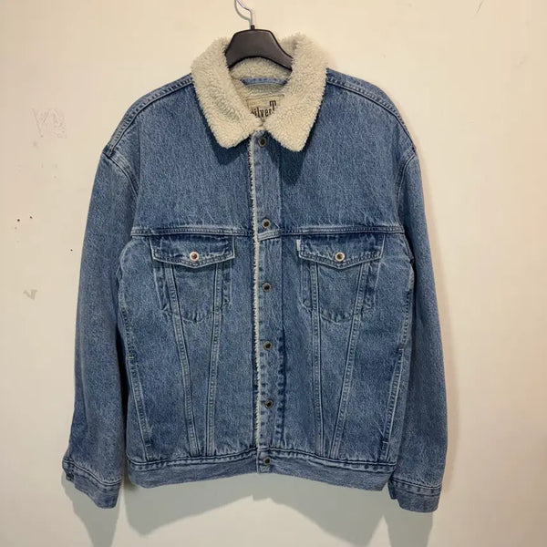 [BUNJANG] Levi's Sherpa Lined Denim Jacket / 리바이스 양털 데님 자켓