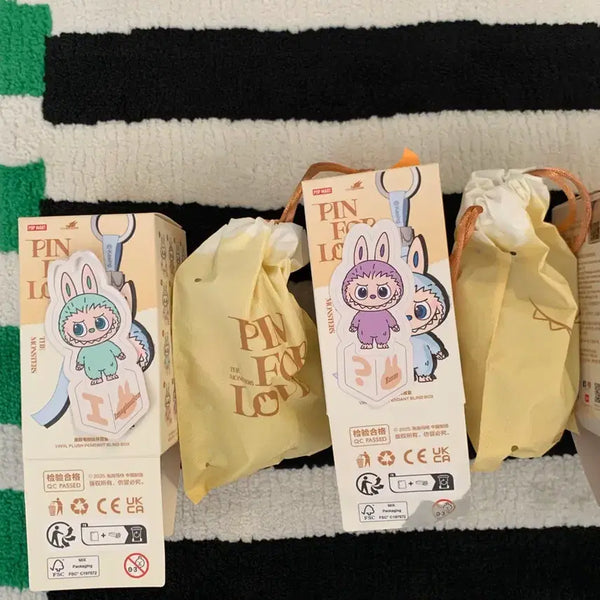 [BUNJANG] Pop Mart Mini Labubu Pin for Love Keyring / 미개봉) 팝마트 미니 라부부 I ? 미니라부부 핀 포 러브 키링