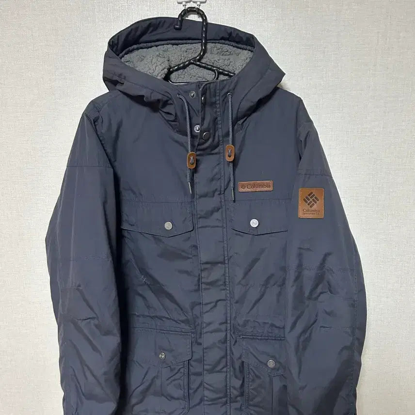[BUNJANG] Columbia Men's Winter Jacket Navy / 컬럼비아 남성 겨울 자켓 네이비