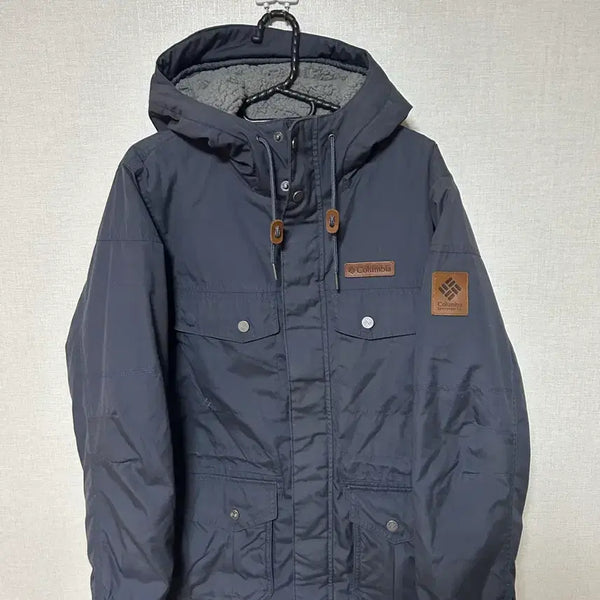 [BUNJANG] Columbia Men's Winter Jacket Navy / 컬럼비아 남성 겨울 자켓 네이비