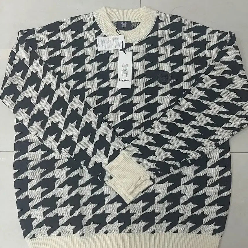 [BUNJANG] Life Work Pattern Sweatshirt / 라이프워크(정품)