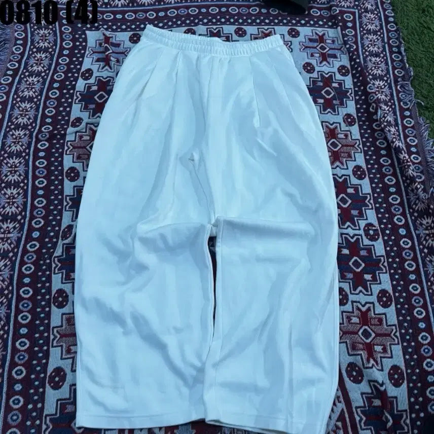 [BUNJANG] Musinsa White Wide Slacks XL / 무신사 화이트 와이드 슬랙스 XL