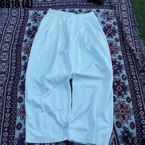 [BUNJANG] Musinsa White Wide Slacks XL / 무신사 화이트 와이드 슬랙스 XL