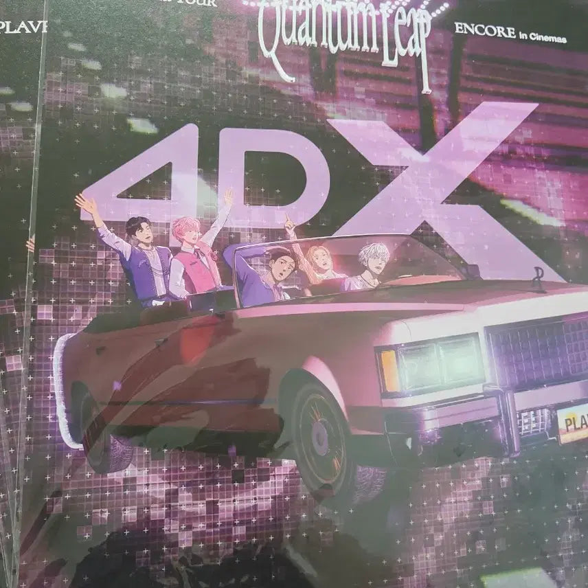 [BUNJANG] PLAVE CGV 4DX Quantum Leap ENCORE Poster / 플레이브 CGV 4DX Quantum Leap ENCORE 포스터