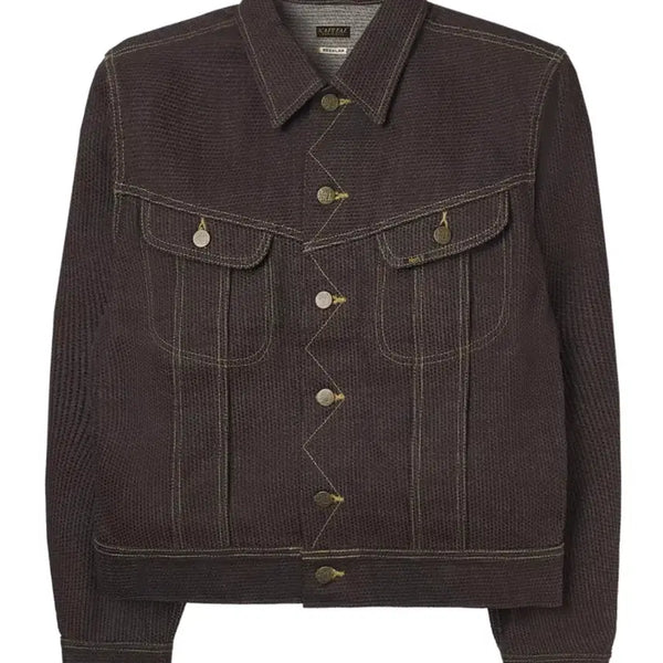 [BUNJANG] Capital No.5 Century Denim Westerner Jacket Brown / 46) 캐피탈 No.5 센츄리 데님 웨스터너 자켓 브라운