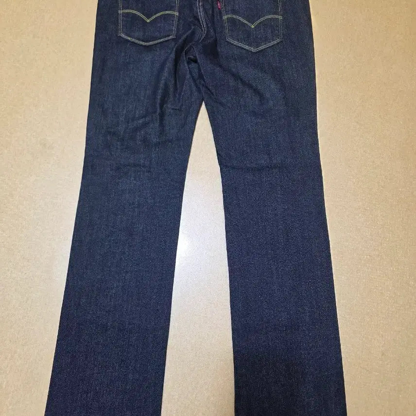 [BUNJANG] Levi's Women's Dark Indigo Raw Denim Pants / 리바이스 여성 다크 인디고 생지 데님 팬츠 30