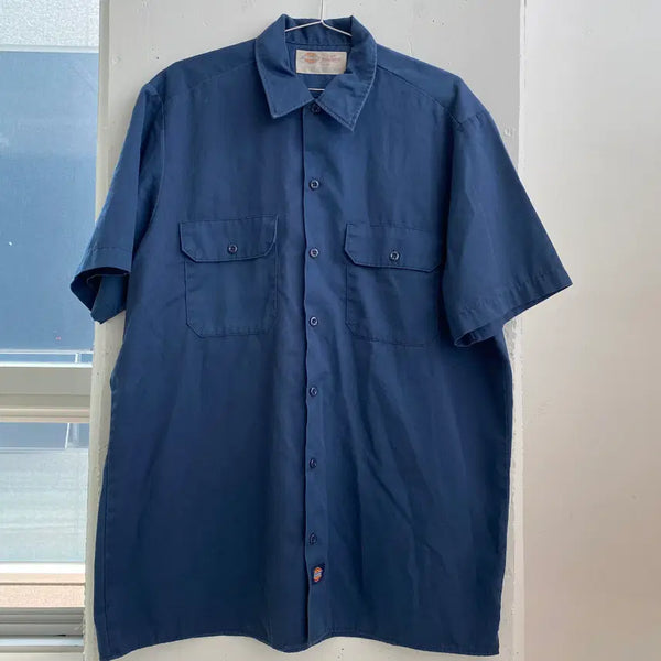[BUNJANG] Dickies Short Sleeve Work Shirt / (L) 디키즈 반팔 워크 셔츠