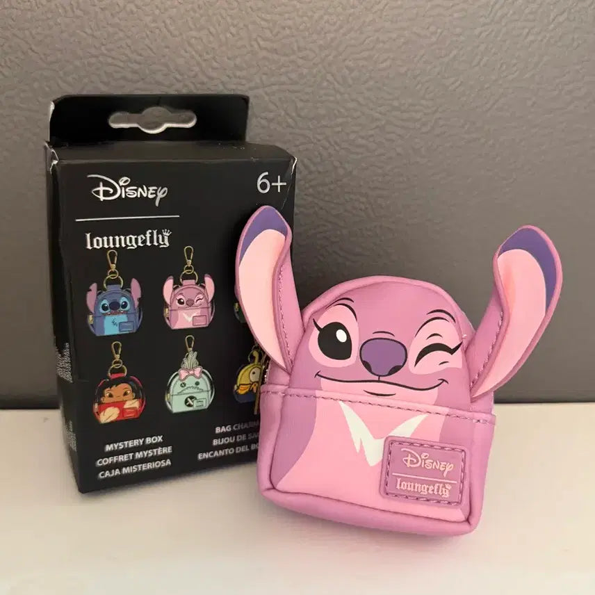 [BUNJANG] Disney Lilo & Stitch Angel Bag Charm / 디즈니 릴로앤스티치 엔젤 가방 키링
