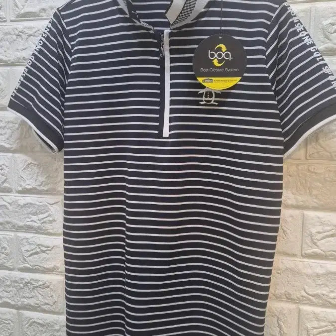 [BUNJANG] Women's Striped Golf T-Shirt (Size L/66) / #세일 여성골프티 L(66)사이즈