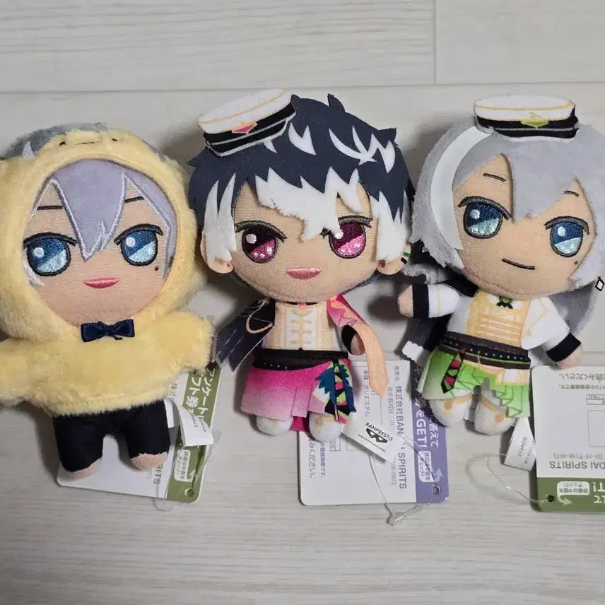 [BUNJANG] IDOLiSH7 Re:vale 8th Anniversary Kiradooru Plush & Yuki Pudding Plush Set / 아이나나 리바레 키라도루 8주년 누이 & 유키 푸딩누이