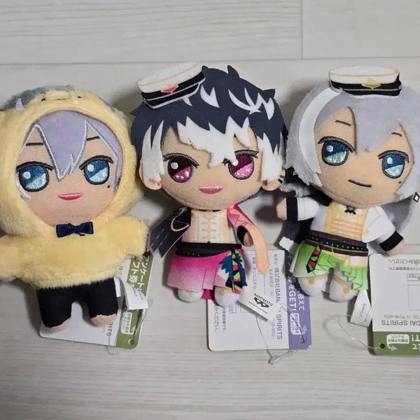[BUNJANG] IDOLiSH7 Re:vale 8th Anniversary Kiradooru Plush & Yuki Pudding Plush Set / 아이나나 리바레 키라도루 8주년 누이 & 유키 푸딩누이