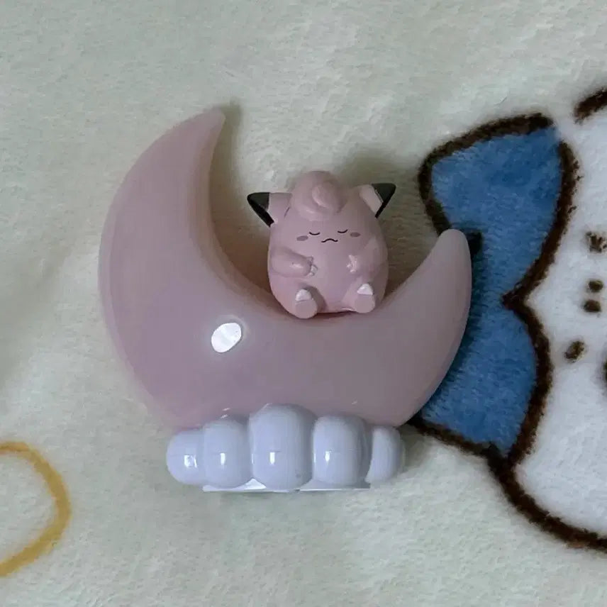 [BUNJANG] Pokemon Big Moon Light Mascot Figure Pipi Gacha / 포켓몬 빅 문 달님 라이트 마스코트 피규어 삐삐 가챠 피규어