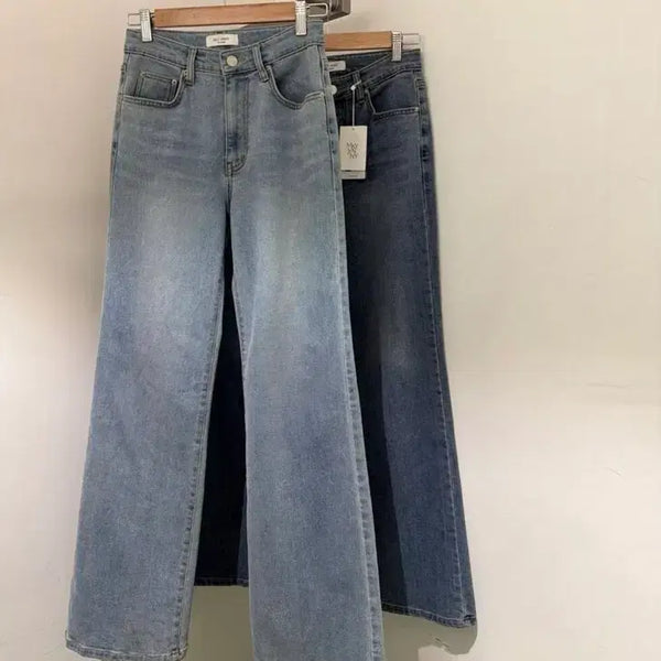 [BUNJANG] MeijiNi Air Denim Light Wash Basic Jeans / 메이지니 에어데님s연청 기본
