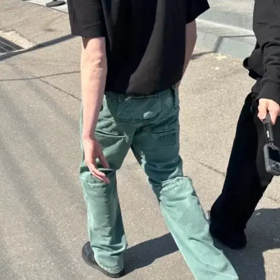 [BUNJANG] Plastic Product Emerald Pants / 플라스틱프로덕트 에메랄드 팬츠