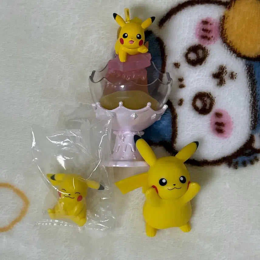 [BUNJANG] Pokemon Pikachu Pop 'n Sweet Rement Ice Ball Figures Bundle Set / 포켓몬 피카츄 팝앤스위트 리멘트 아이스볼 피규어 일괄
