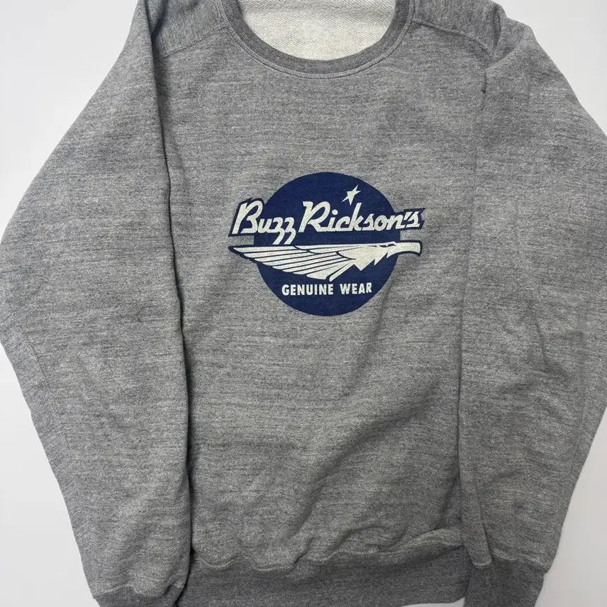 [BUNJANG] Buzz Rickson's Freedom Sleeve Sweatshirt / 버즈릭슨 맨투맨 스웻셔츠