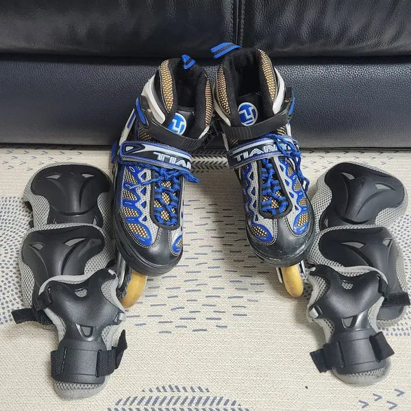 [BUNJANG] TIAN & YUHUA Inline Skates Bundle Set / 인라인 스케이트 2종 일괄