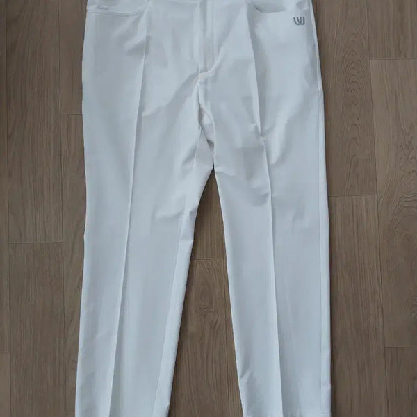[BUNJANG] MU Golf Pants Men's 34-inch White Poly Summer / 16.남성 MU 뮤 골프바지 34인치 폴리 매우시원 여름용