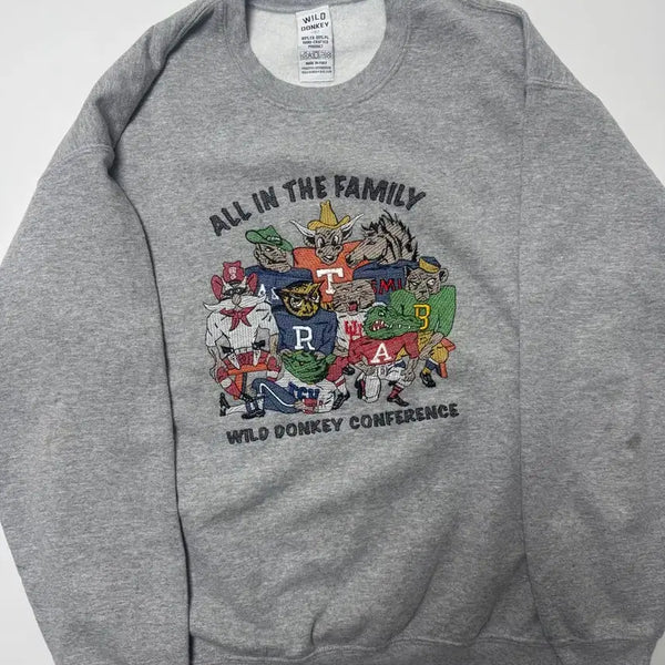 [BUNJANG] Wild Donkey Sweatshirt / 와일드 동키 맨투맨 스웻