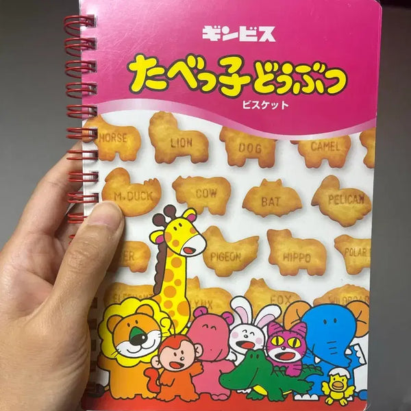 [BUNJANG] Tabeko Dōbutsu Spring Notebook Diary / 타베코도부츠 다이어리 새제품 스프링 노트