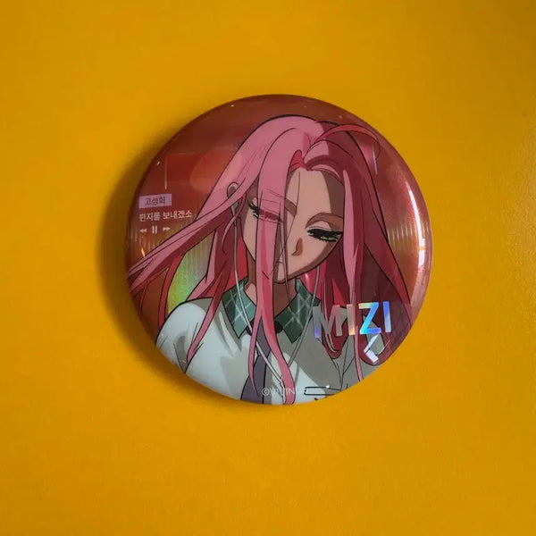 [BUNJANG] Zombie Stable Miji Can Badge / 좀비스테 미지 캔뱃지