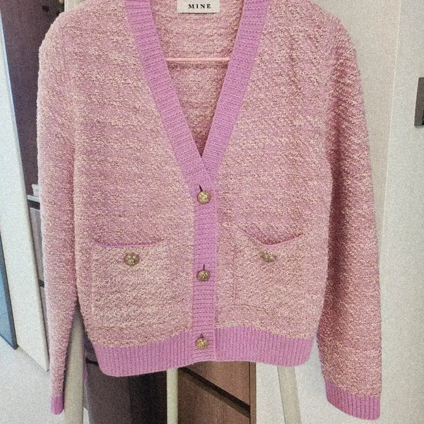 [BUNJANG] Pretty Cardigan (Size 55-66) / MINE)예쁜 가디건55~66