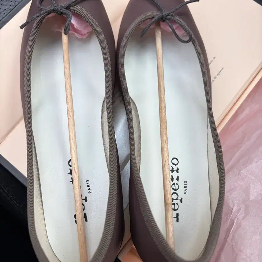 [BUNJANG] Repetto Ballerina Flats Brown / 레페토 발레리나 플랫슈즈 브라운
