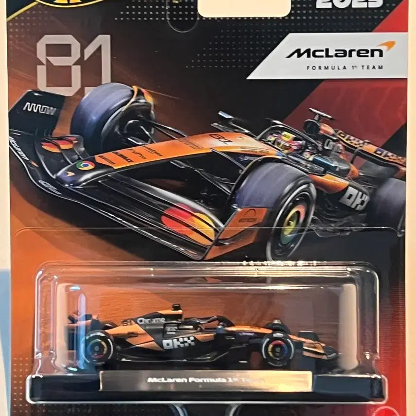 [BUNJANG] Hot Wheels McLaren Formula 1 Team 2025 Model Car / 핫휠 맥라렌 포뮬러1 팀 2025 모델카