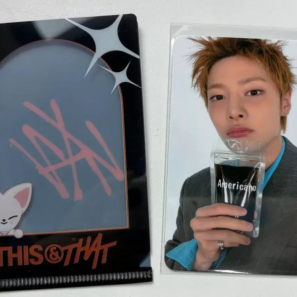 [BUNJANG] This and That Pop-up Photocard Holder Set / 디스앤댓 팝업 3만원 특전 포카 폴더 아이엔 세트